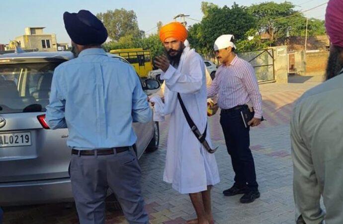 Amritpal Singh Surrenders to Punjab Police; To Be Shifted to Assam Soon