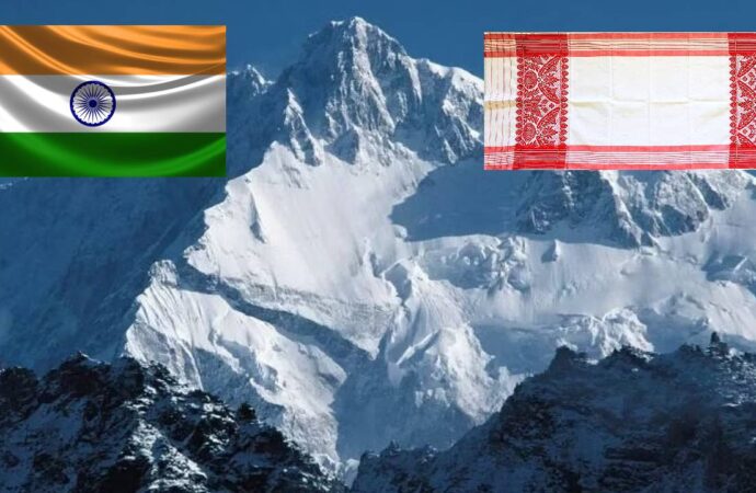 Assamese Mountaineers Successfully Climb Mt Kanchenjunga, Unfurl The Tiranga And Gamosa