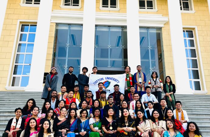 Cotton University Shines Bright at Youth Festival
