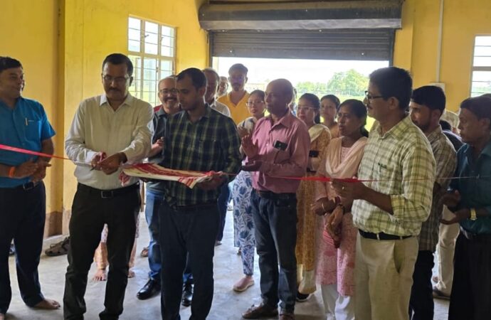 চিলঙনী মাণ্ডলিক গৱেষণা কেন্দ্ৰত তৈল নিষ্কাষণ যন্ত্ৰ স্থাপন