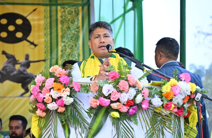 বঙাইগাঁও আৰু চিৰাঙত বীৰ চিলাৰায় দিৱসৰ কেইবাটাও অনুষ্ঠানত মন্ত্ৰী পীযুষ হাজৰীকা