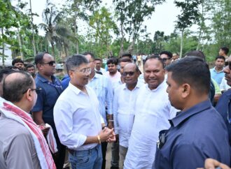 ৰাজ্যৰ বান-খহনীয়া সমস্যা সমাধানৰ বাবে মন্ত্ৰী পীযুষ হাজৰীকাৰ তৎপৰতা